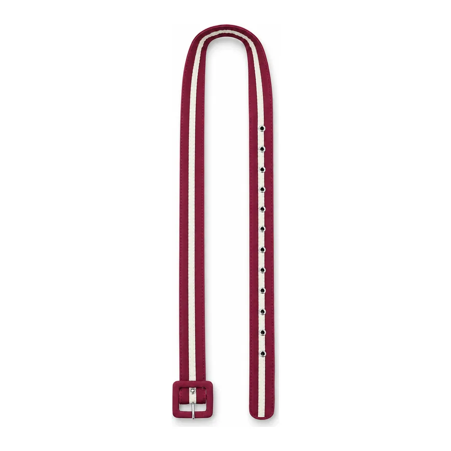 Maroon belt made by J&J United