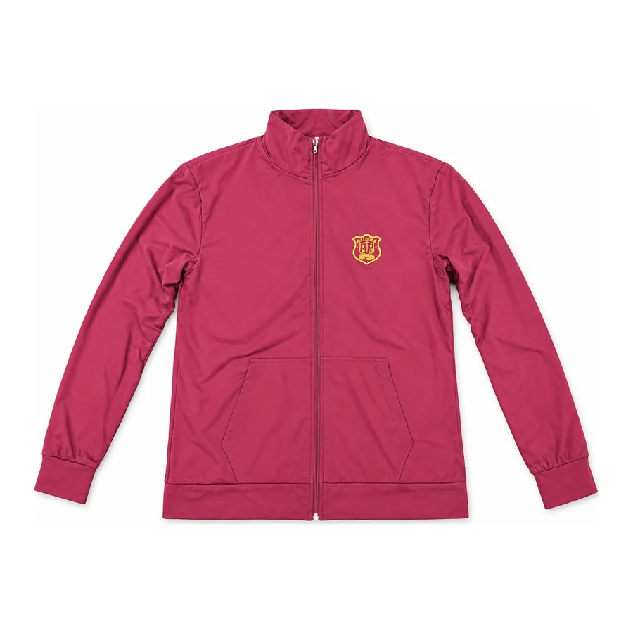 Maroon jacket made by J&J United