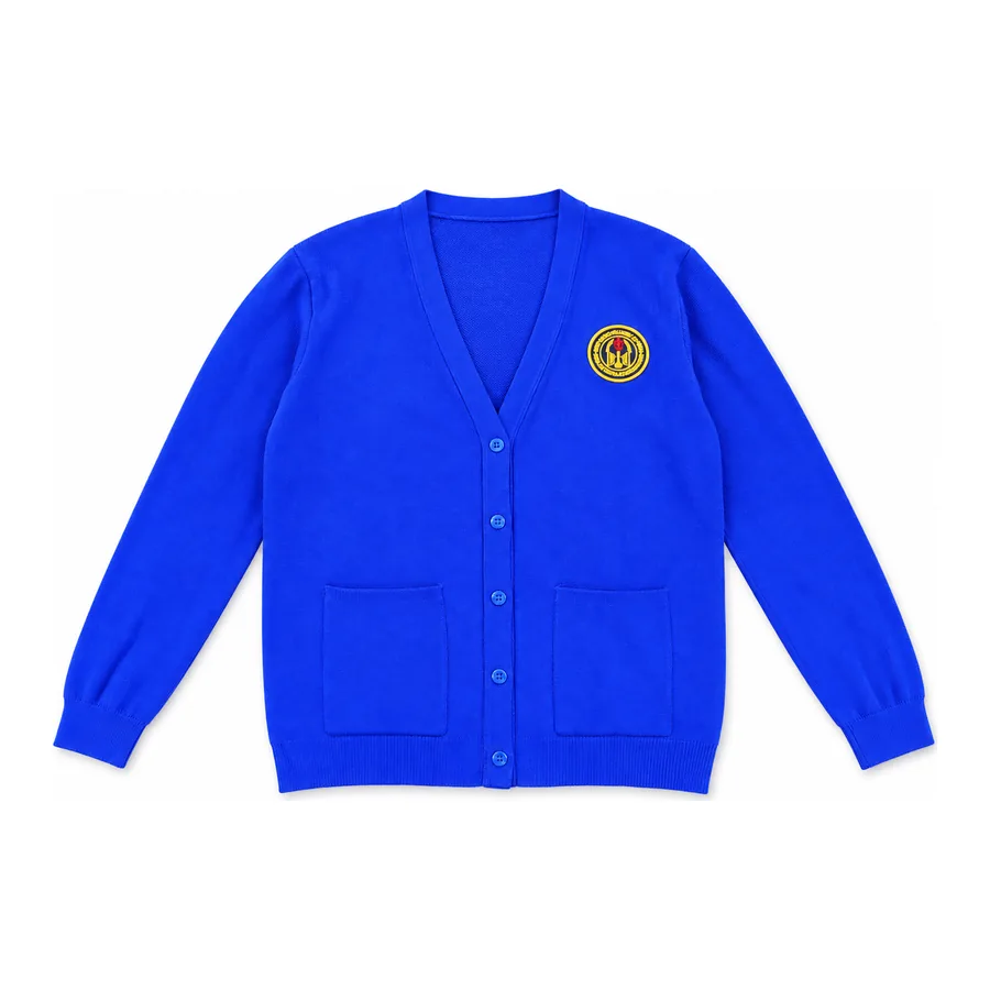 Royal blue jacket made by J&J United