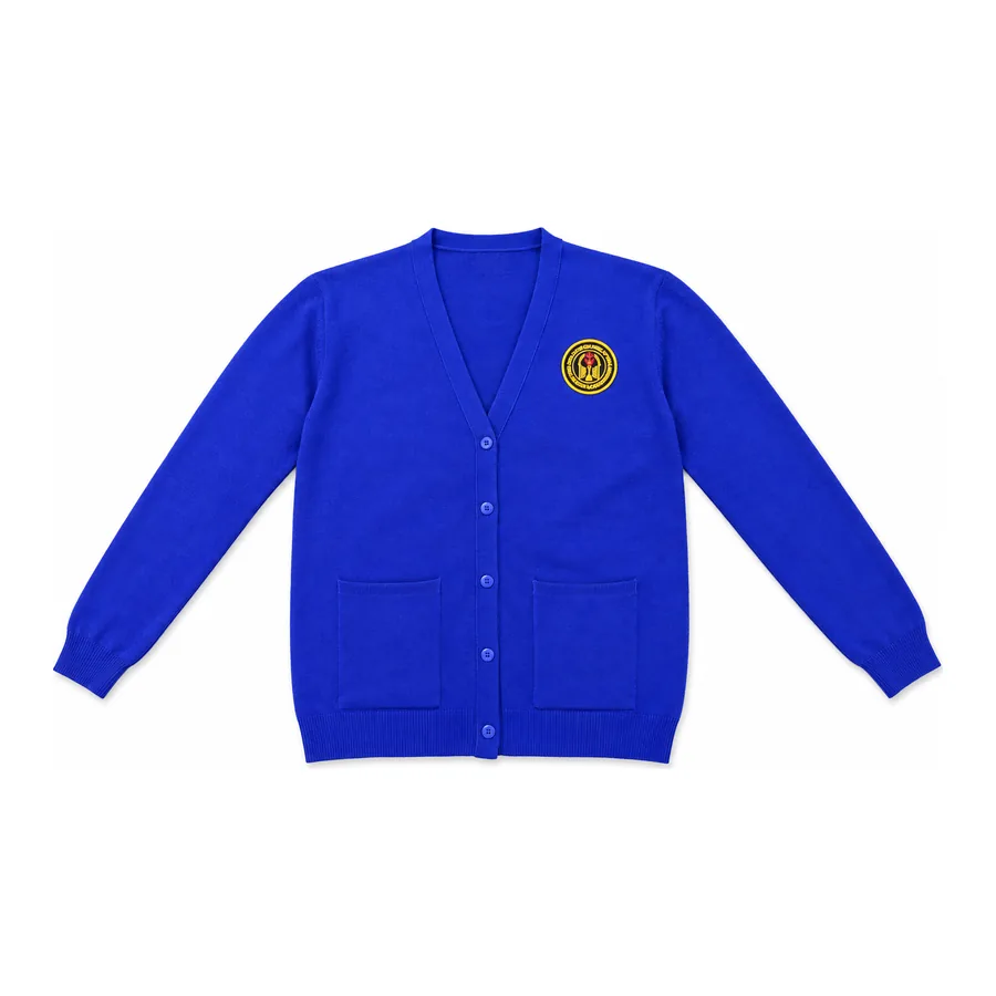 Royal blue jacket made by J&J United