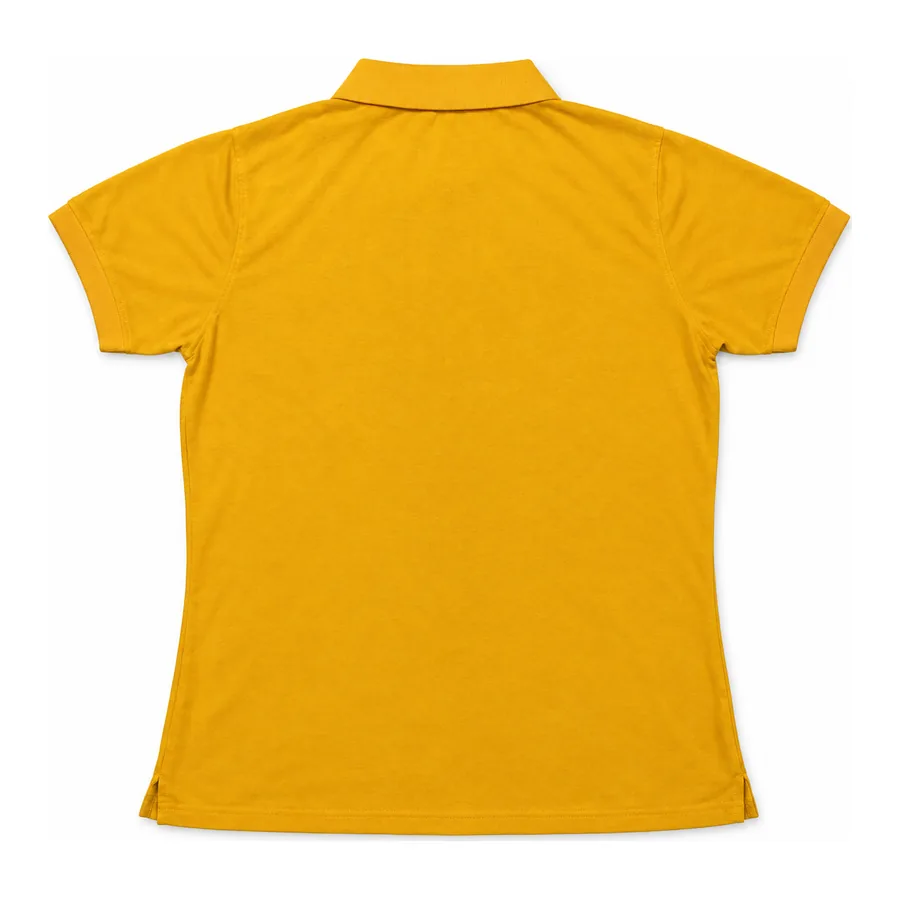 Gold yellow polo shirt made by J&J United