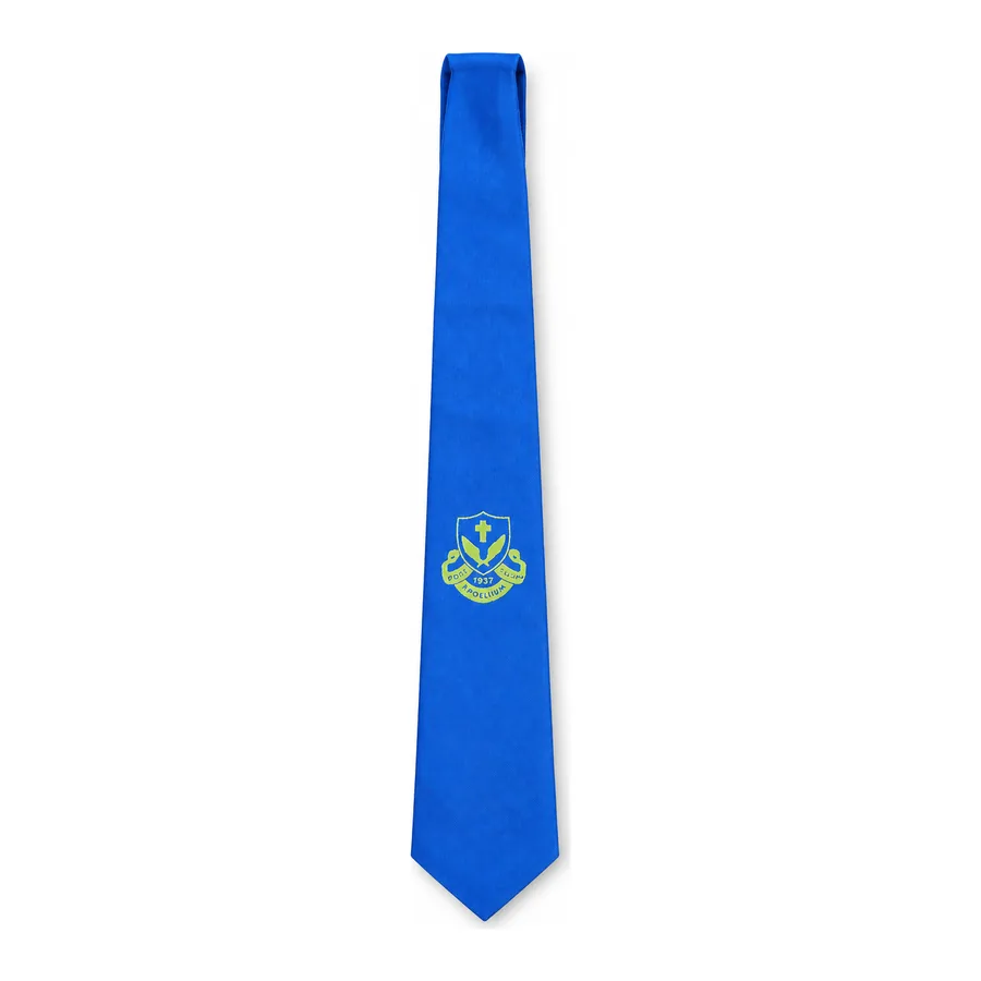 Royal blue tie made by J&J United