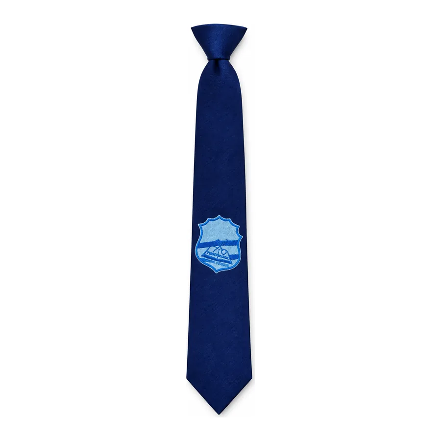 Navy tie made by J&J United
